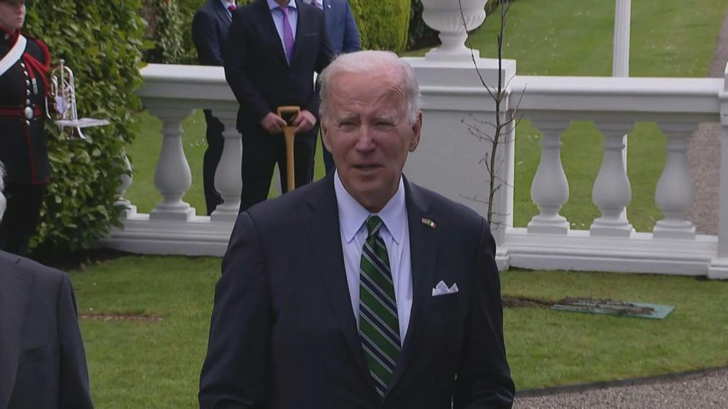 Biden: “Come è bello essere di nuovo in Irlanda”