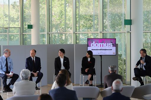 Il talk sul re-design inaugura le Domus breakfast in Bocconi