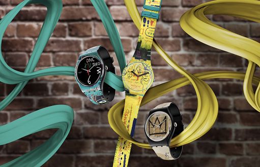 Un nuovo artista per gli orologi Swatch: Jean-Michel Basquiat