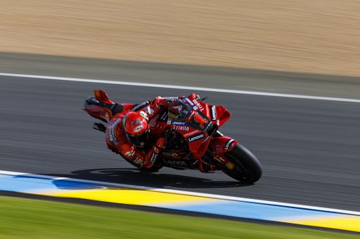 Gp Francia, super Bagnaia: pole position a Le Mans