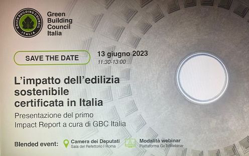 Edilizia sostenibile, GBC Italia presenta il primo Impact Report