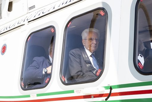 Al via la visita di Sergio Mattarella nelle zone alluvionate della Romagna