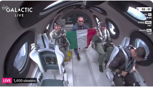 Virgin Galactic, ambasciatore italiano in Usa: successo tricolore