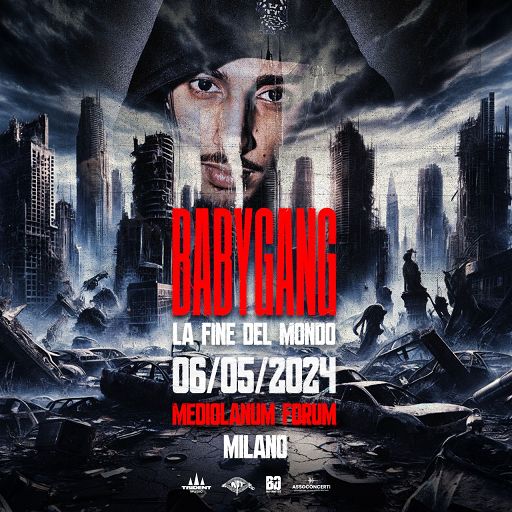 Baby Gang sarà in concerto il 6 maggio 2024 al Forum a Milano