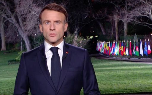 Macron ha aperto il discorso di fine anno su Ucraina e Medioriente