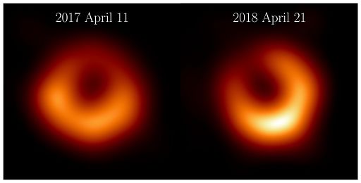 Da EHT nuove immagini di M87, il primo buco nero “fotografato”