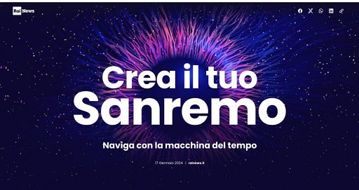 Crea il suo Sanremo, l’iniziativa di RaiNews.it