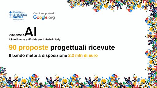 AI, 90 proposte per “crescerAI”, il bando sostenuto da Google.org