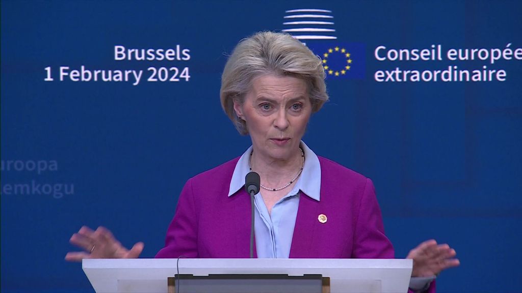 Von der Leyen: è un giorno speciale, l’Europa è diventata più forte