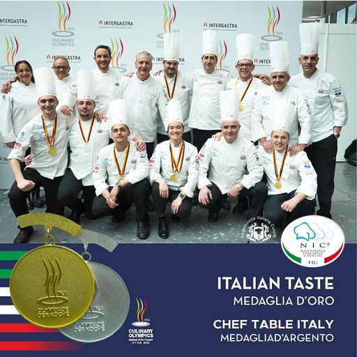 Olimpiadi cucina Stoccarda: Nazionale italiana cuochi fa tripletta