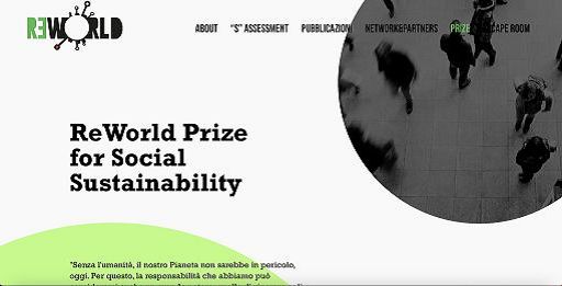 Arriva il Reworld prize per la sostenibilità sociale