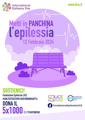 Giornata Internazionale Epilessia, via a Campagne Lice e Fondazione Lice