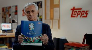 Verso Euro 2024, Mourinho testimonial negli spot Topps