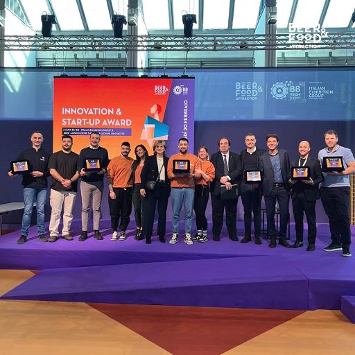 I vincitori del Premio Innovazione e Startup a Beer & Food Attraction