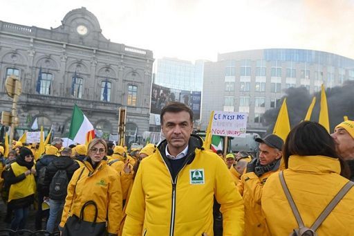 La protesta degli Agricoltori a Bruxelles, Prandini prende le distanze dai violenti