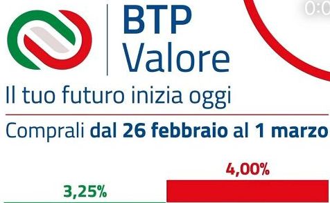 Btp Valore: partenza boom, nel primo giorno ordini per 6,44 miliardi