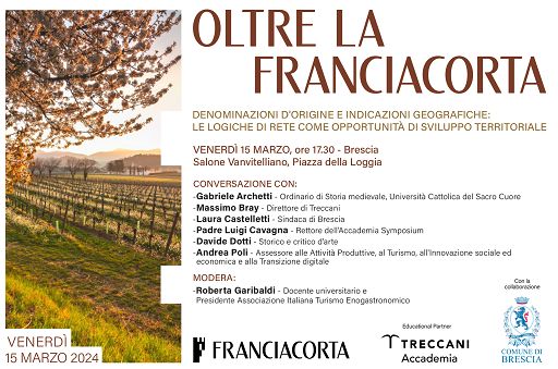 Franciacorta: convegno su Denominazioni e IG per sviluppo territorio