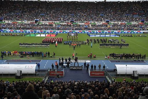 Rugby, l’Esercito apre il match Italia-Scozia al 6 Nazioni