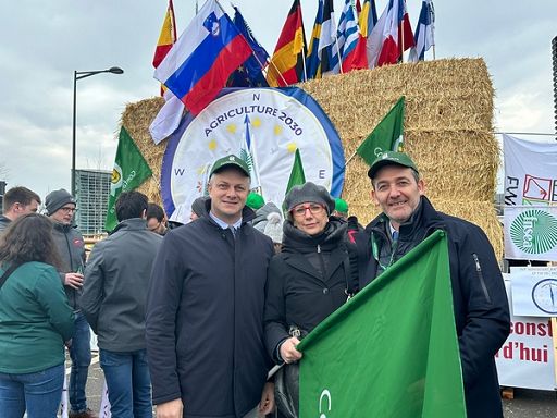 Anche Confagricoltura a manifestazione Copa-Cogeca a Strasburgo