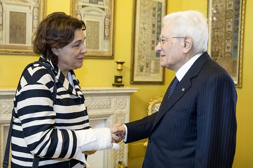 Quirinale, Mattarella ha ricevuto delegazione Unicoop Firenze