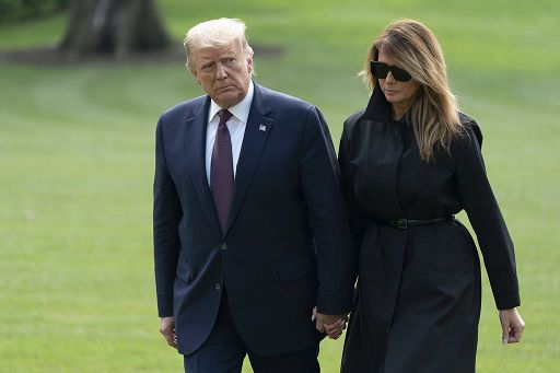 Melania Trump è riapparsa in pubblico