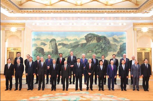 Xi Jinping riceve i capi delle multinazionali Usa