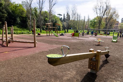 Roma, Gualtieri inaugura area ludica di Villa Pamphilj