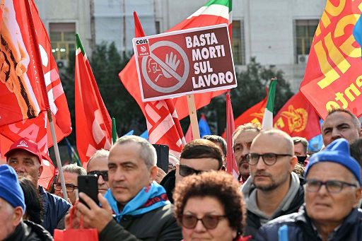 Sciopero Cgil-Uil: basta stragi sul lavoro, intervenire subito