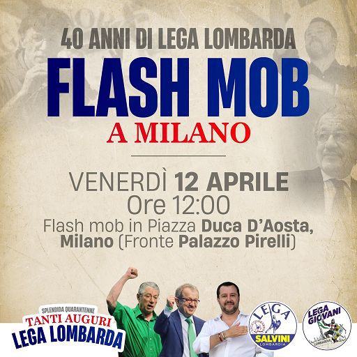 La Lega festeggia la sua fondazione, Fontana: tra altri 40 anni ancora qui