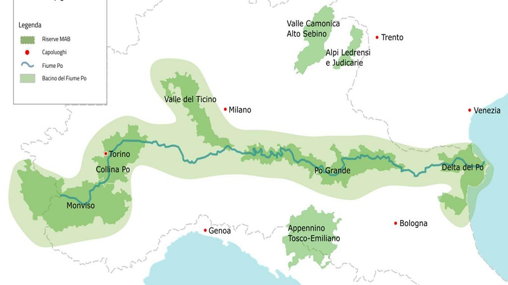 Cinque Riserve MAB UNESCO per una nuova visione comune del Grande Fiume