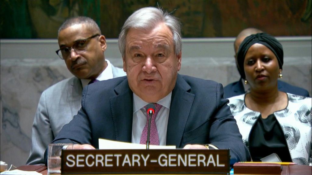 Il segretario generale dell’Onu Guterres: il Medio Oriente è “sull’orlo del baratro”