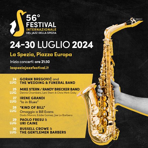 A Luglio “Festival internazionale del jazz di La Spezia”