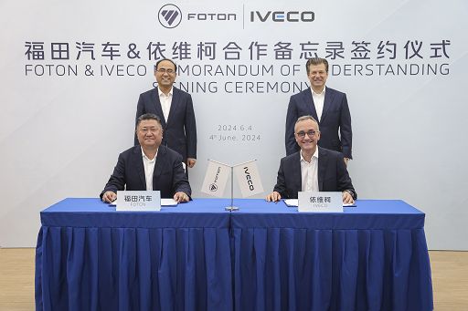 Iveco e cinese Foton valutano collaborazione su furgoni elettrici