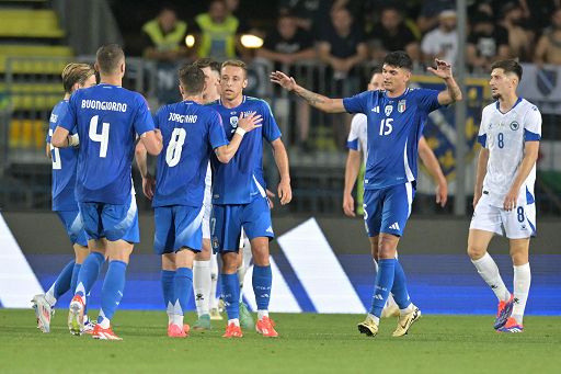 Calcio, Italia-Bosnia 1-0, decide Frattesi, ora l’Europeo