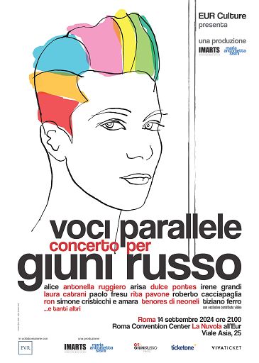 “Voci Parallele” concerto-tributo a Giuni Russo il 14 settembre