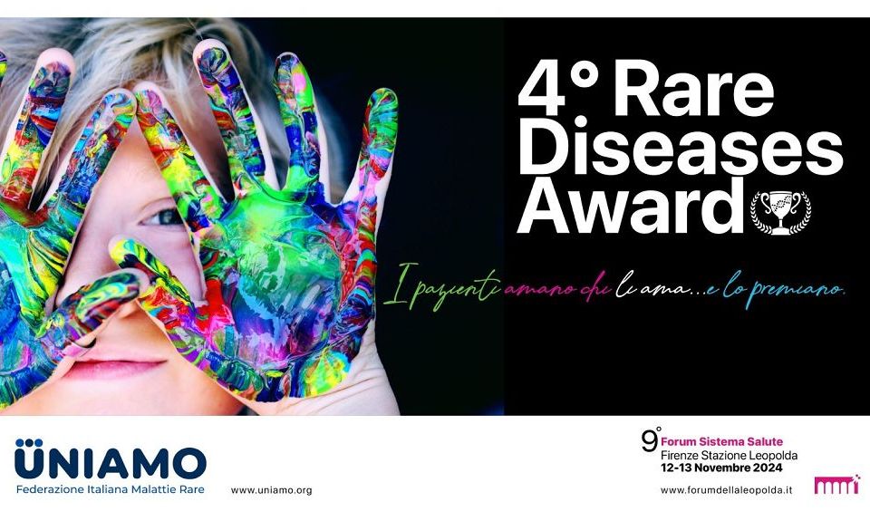 “Rare Diseases Award”, aperte candidature per quarta edizione Premio