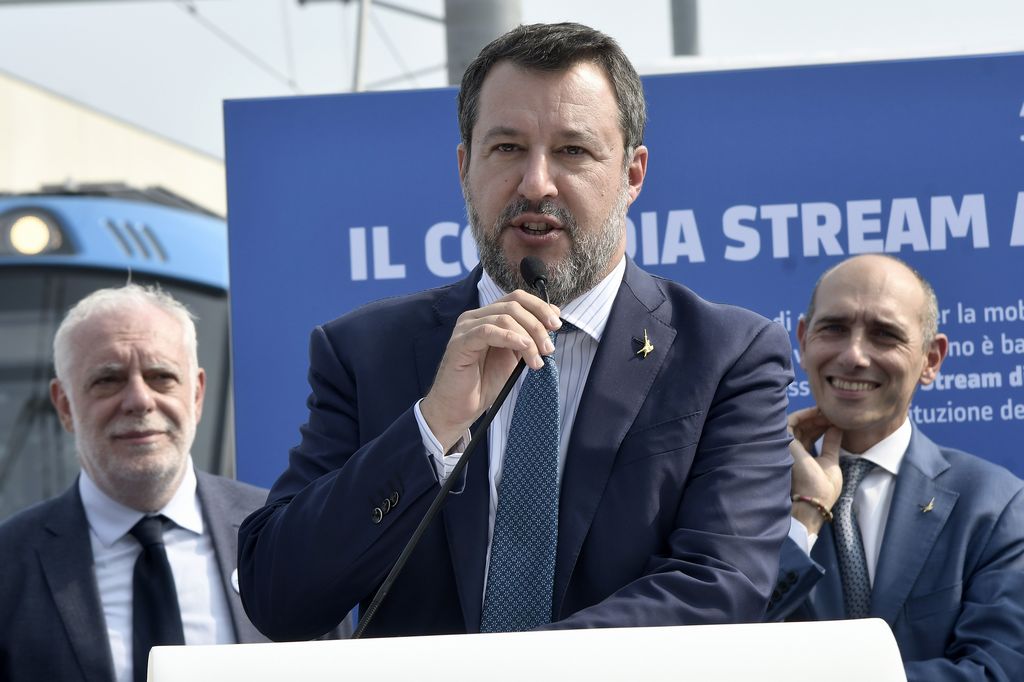 Ue, Salvini dice no a Draghi: “sono contrario al debito comune”