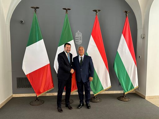 Salvini,l’incontro con Orban molto bene: c’è sintonia su tutto