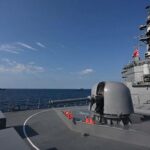 Nave da guerra giapponese nello Stretto di Taiwan per la prima volta