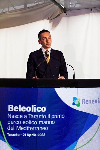 Eolico offshore, Renexia:Taranto tra le candidate per fabbrica turbine