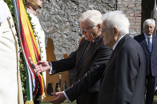 Marzabotto, il “mai più’ di Mattarella e Steinmeier: memoria è responsabilità