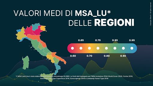 Isernia città più naturale d’Italia, Vercelli la meno naturale