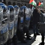 M.O., manifestazione per la Palestina a Roma: 1.600 controllati