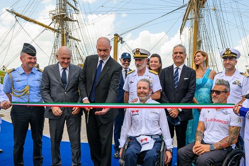 Inaugurata tappa australiana tour mondiale di Nave Amerigo Vespucci