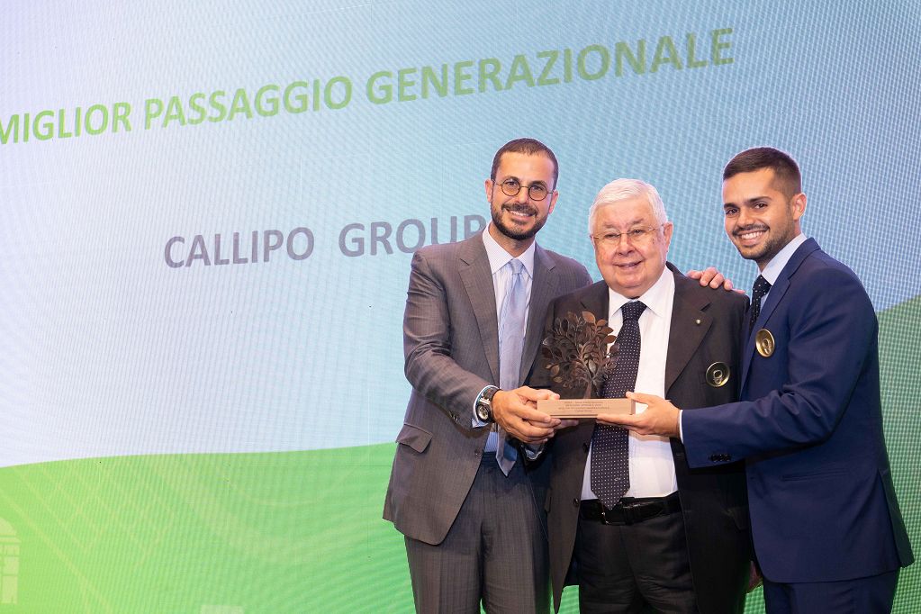 Premio Falck, menzione “Miglior passaggio generazionale” per Callipo Group