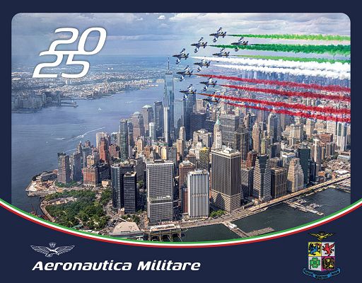 Presentato Calendario 2025 Aeronautica Militare, scatti mozzafiato