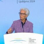 Lagarde (Bce): la disinflazione procede ma gli indicatori economici sono a sorpresa al ribasso