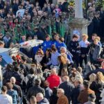 Folla e commozione ai funerali di Matilde Lorenzi