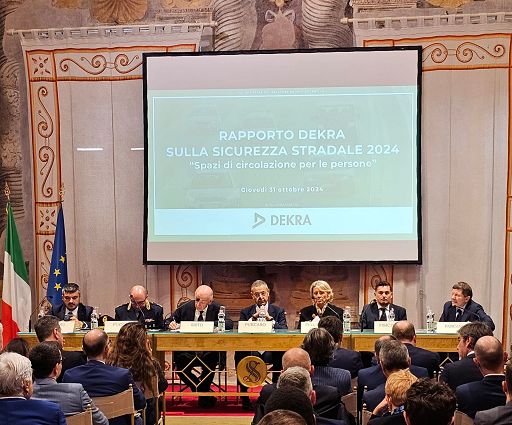 Presentato in Senato Rapporto DEKRA sulla Sicurezza Stradale 2024