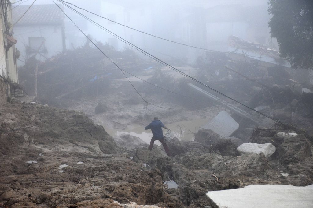 Ecatombe alluvione in Spagna